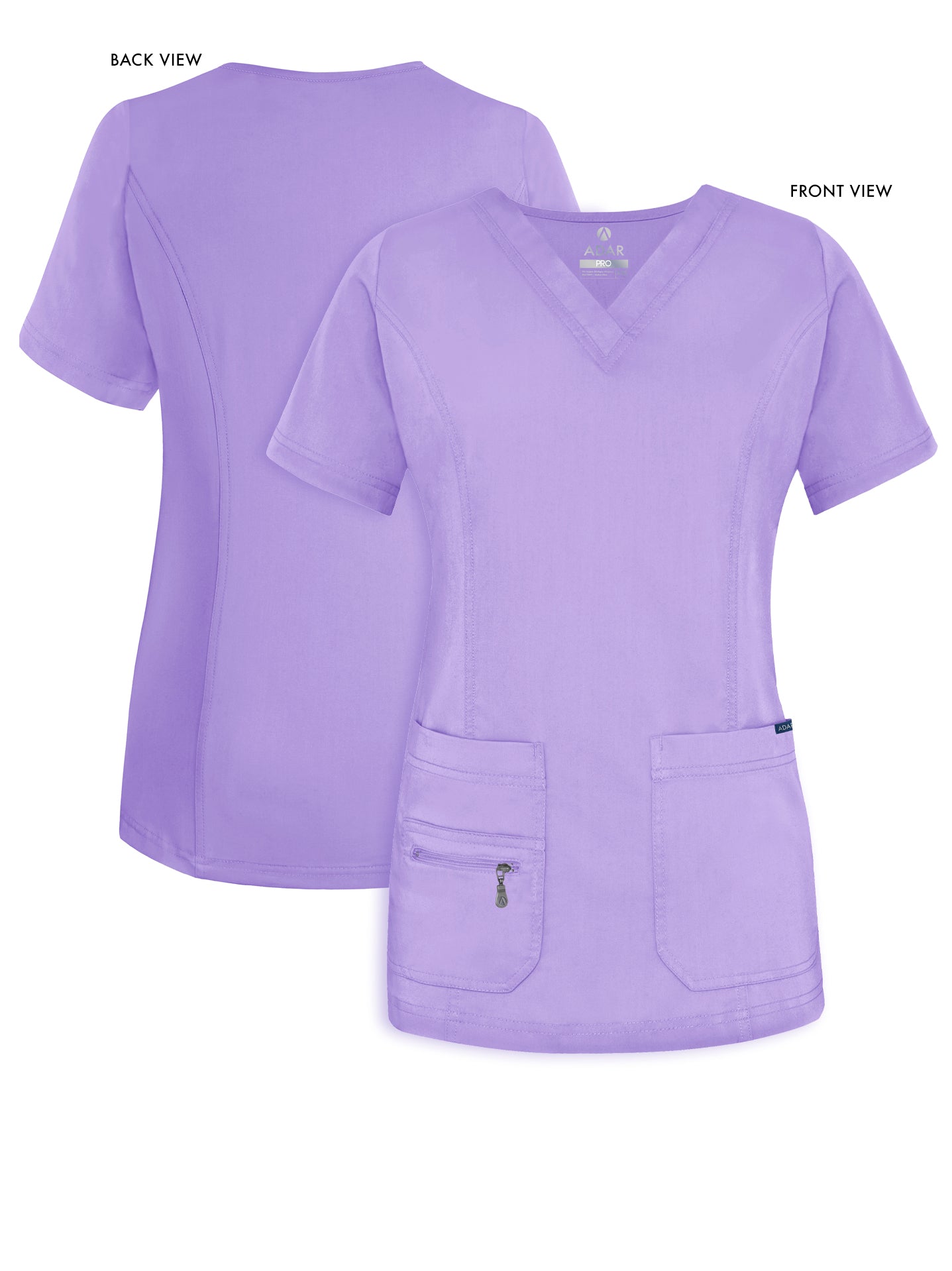 ADAR Pro Women's Elevated V-neck Scrub Top (More Color)