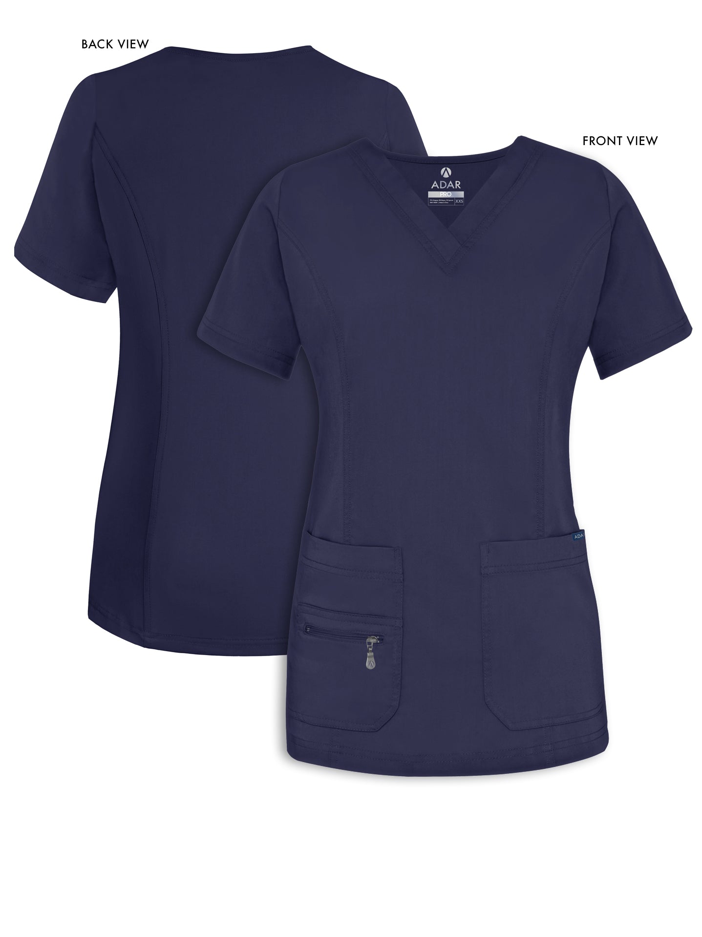 ADAR Pro Women's Elevated V-neck Scrub Top (More Color)