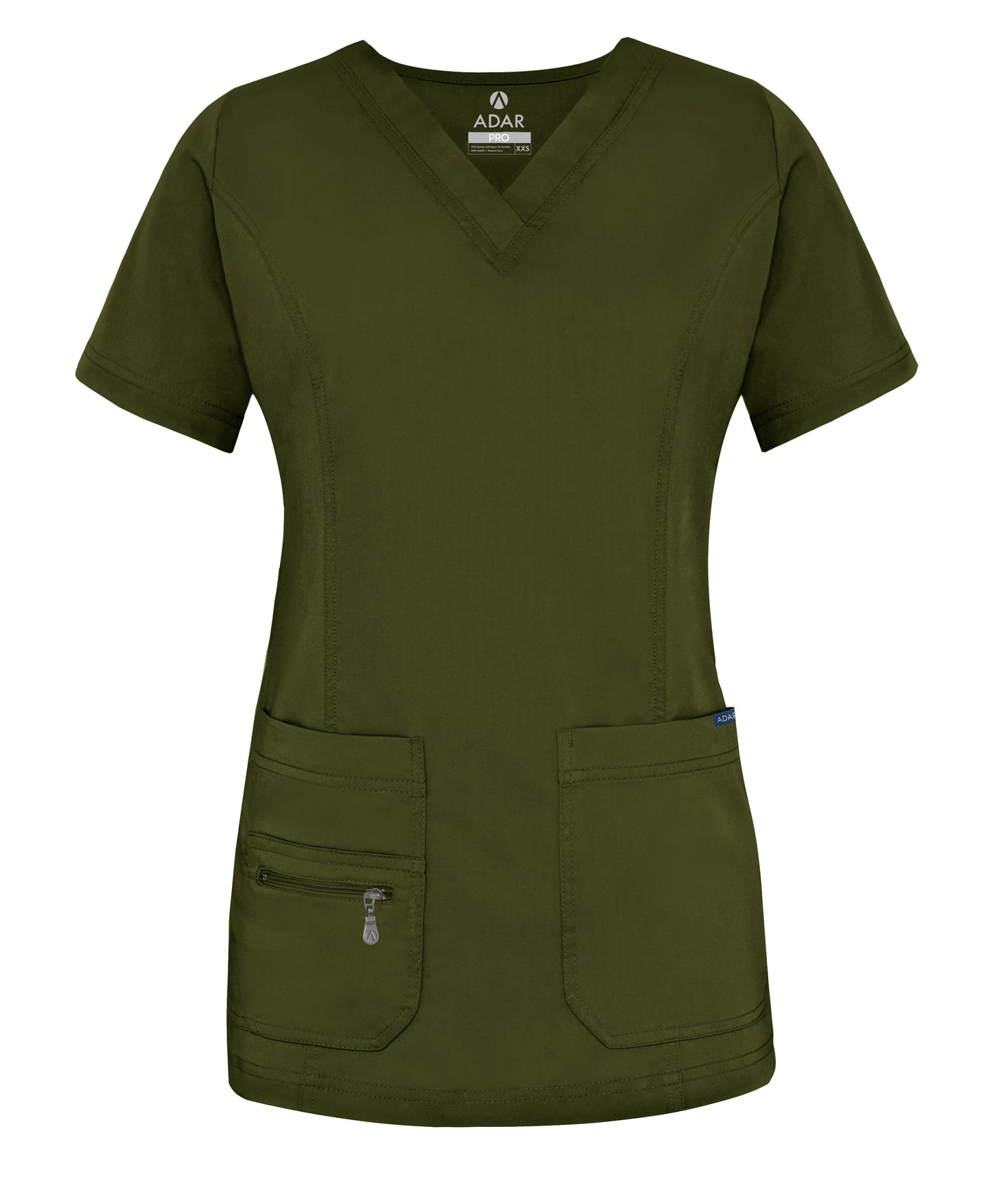 ADAR Pro Women's Elevated V-neck Scrub Top (More Color)
