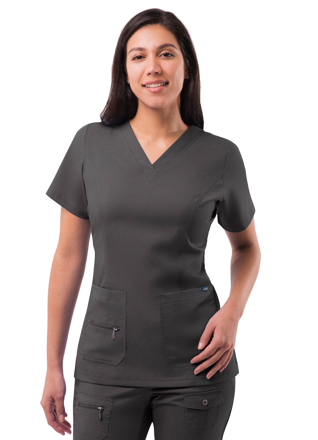 ADAR Pro Women's Elevated V-neck Scrub Top (More Color)