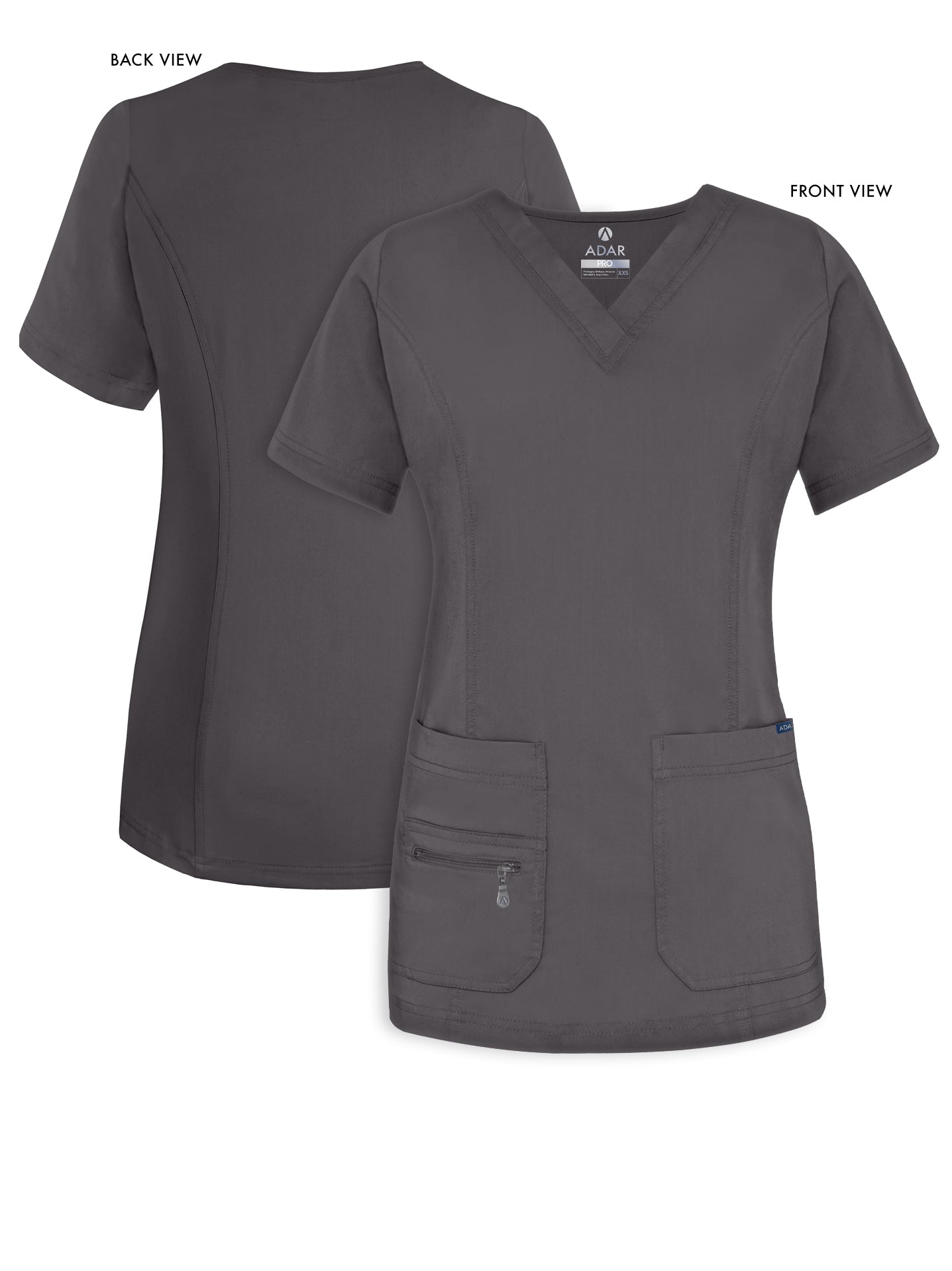ADAR Pro Women's Elevated V-neck Scrub Top (More Color)
