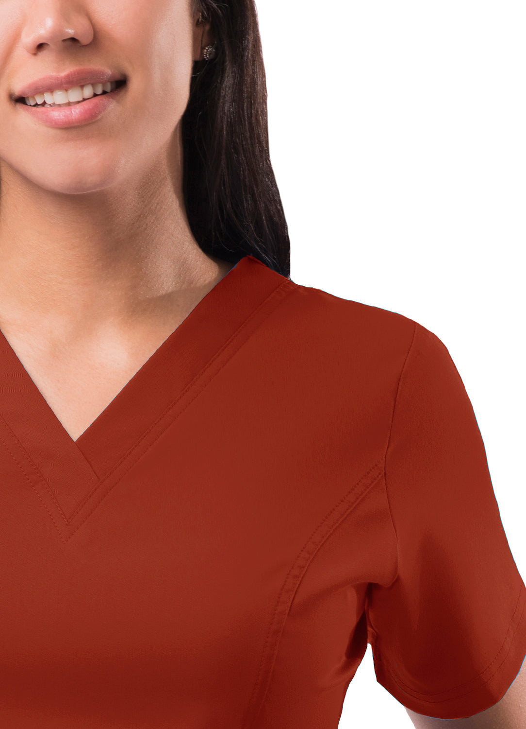 ADAR Pro Womens Elevated V-neck Scrub Top (More Color)