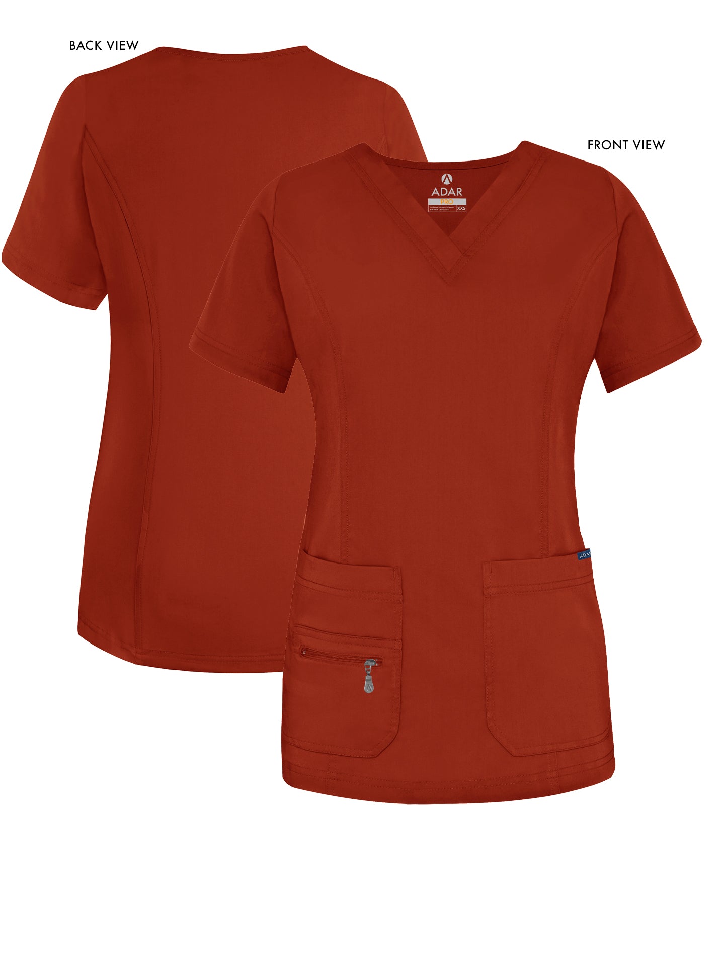 ADAR Pro Womens Elevated V-neck Scrub Top (More Color)