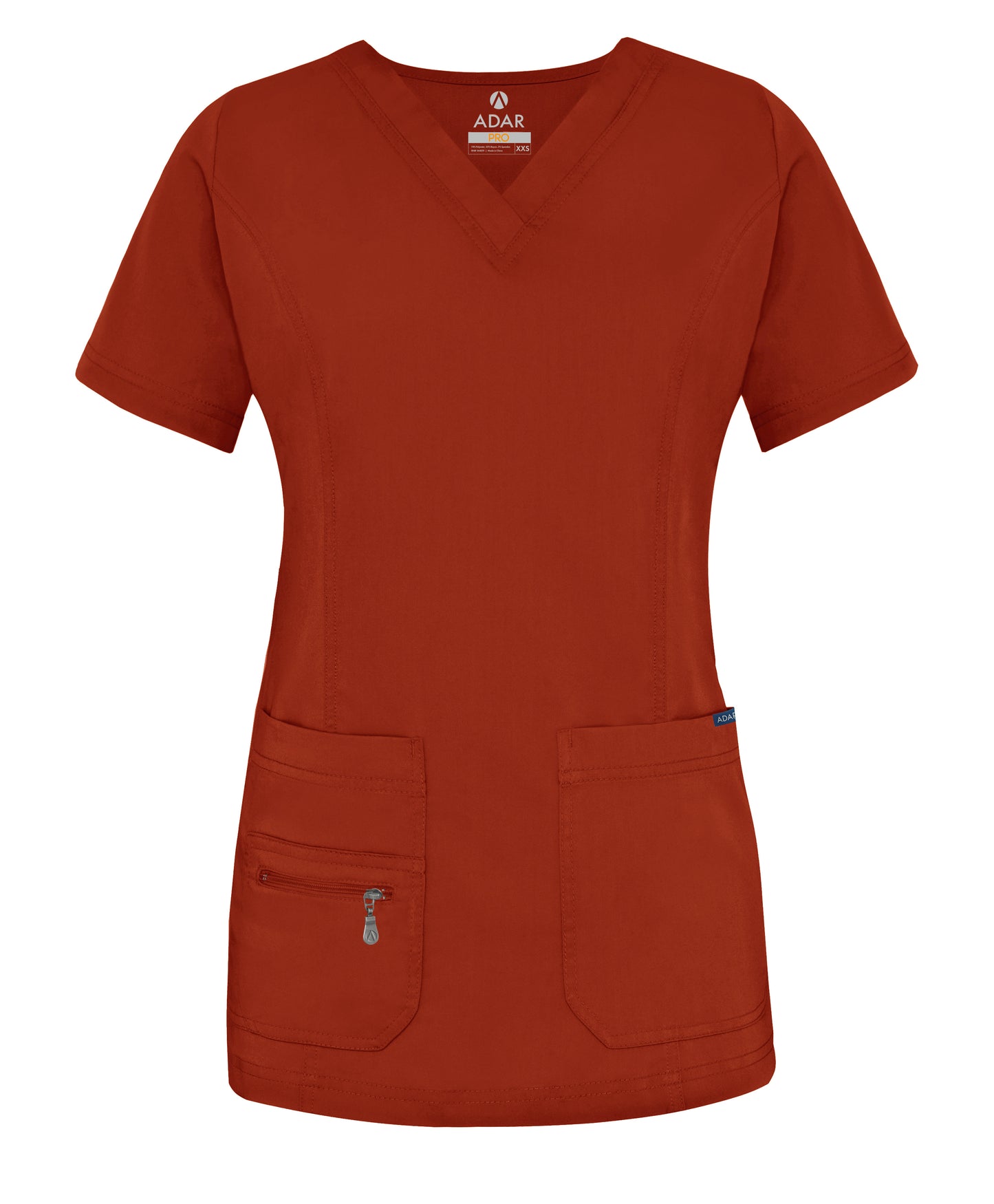 ADAR Pro Womens Elevated V-neck Scrub Top (More Color)