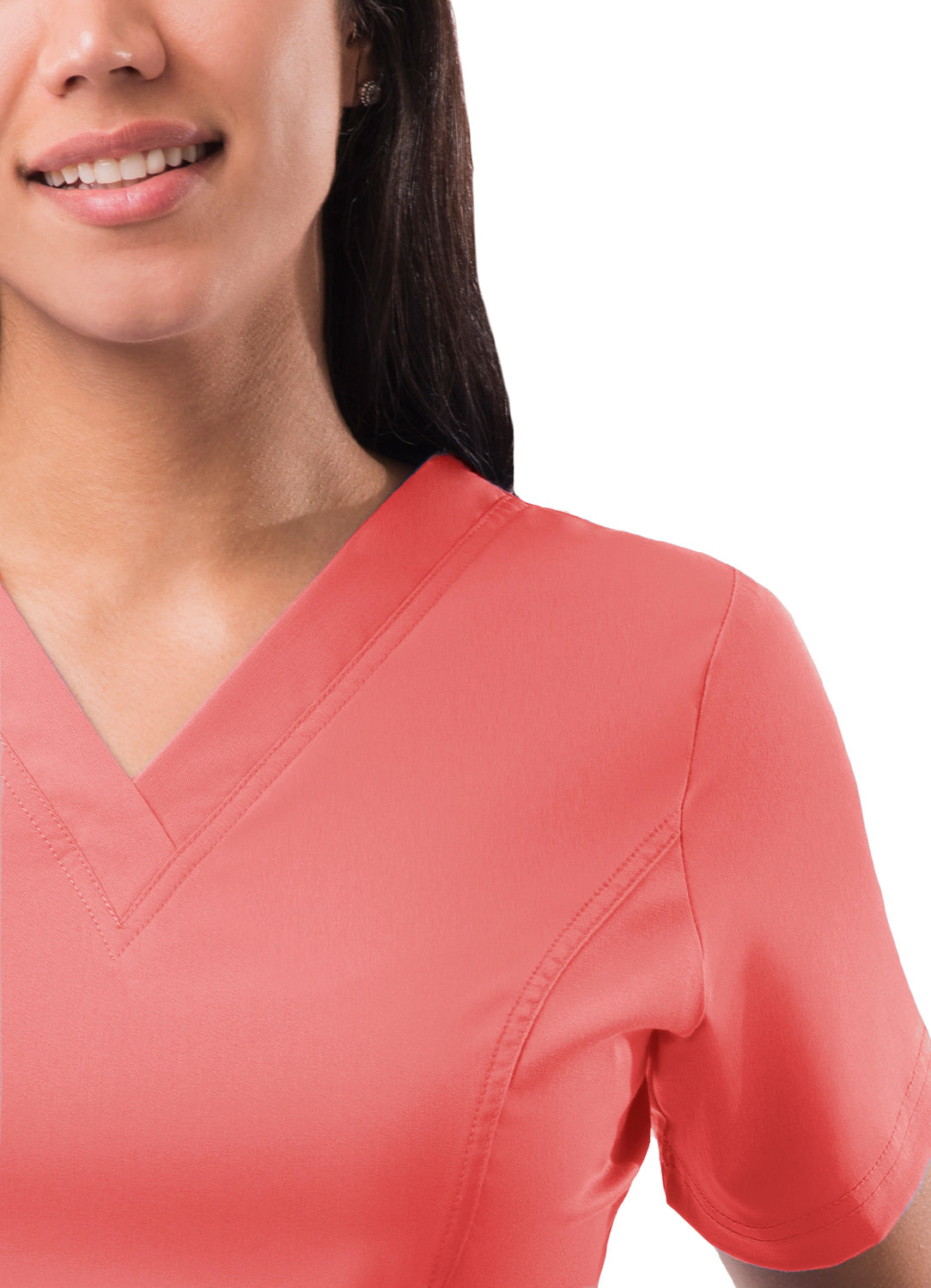 ADAR Pro Womens Elevated V-neck Scrub Top (More Color)