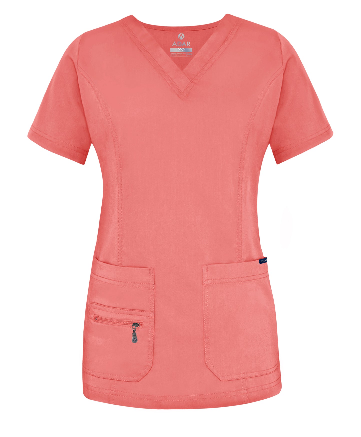 ADAR Pro Womens Elevated V-neck Scrub Top (More Color)