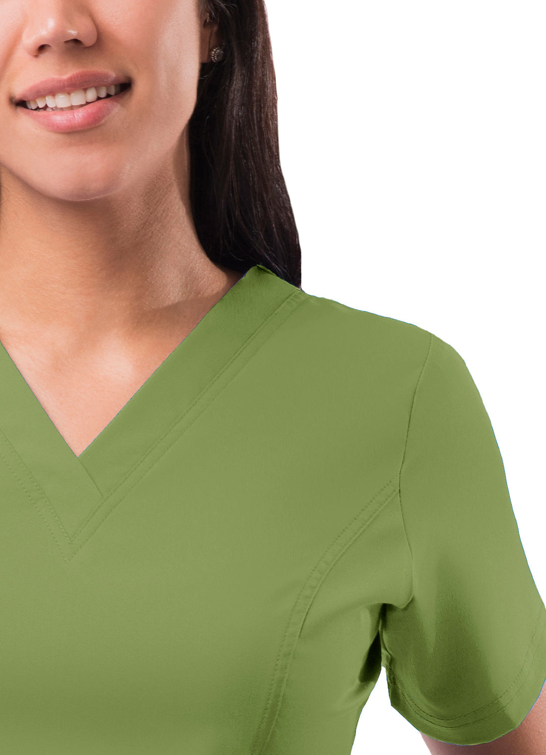 ADAR Pro Womens Elevated V-neck Scrub Top (More Color)