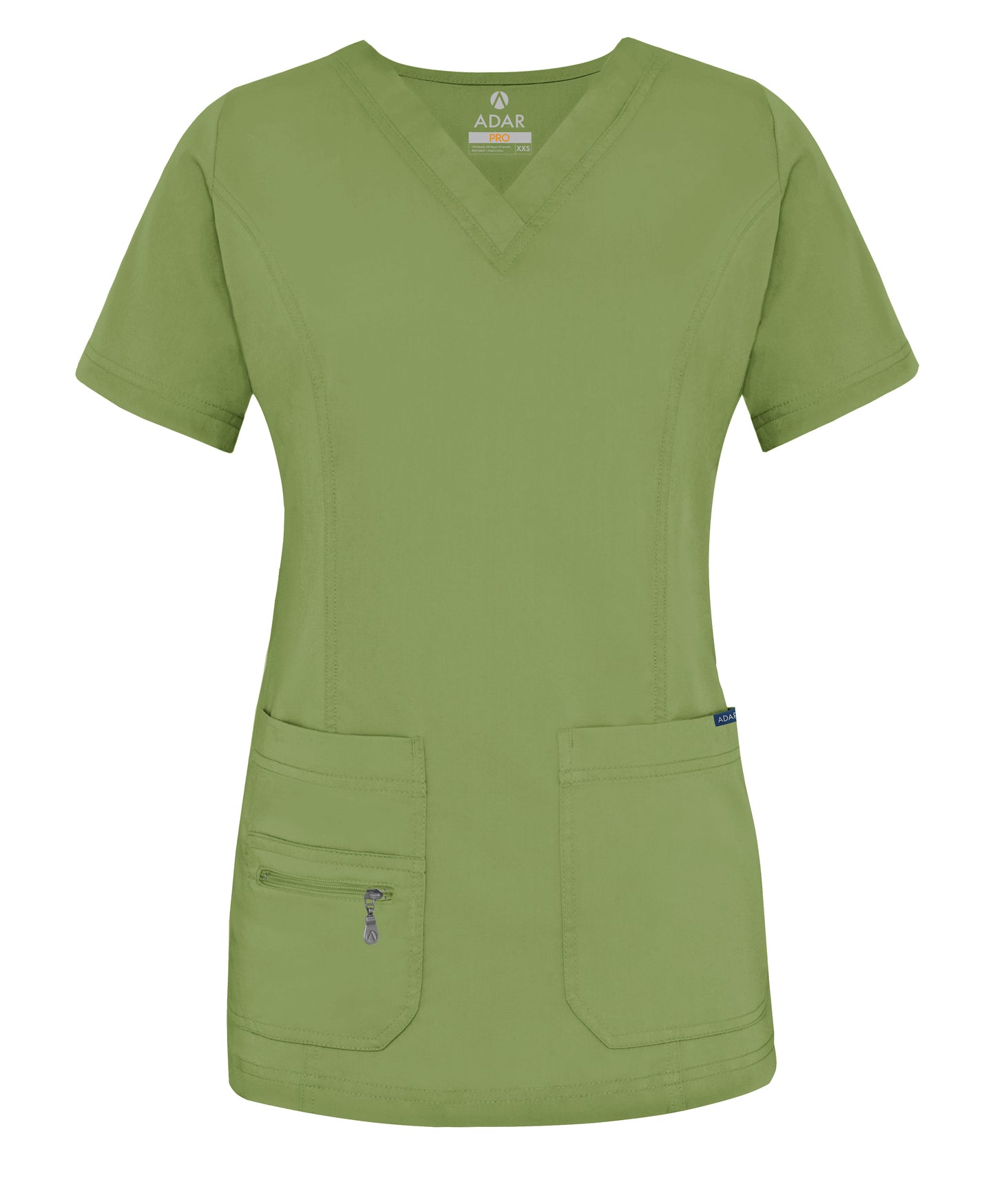 ADAR Pro Womens Elevated V-neck Scrub Top (More Color)