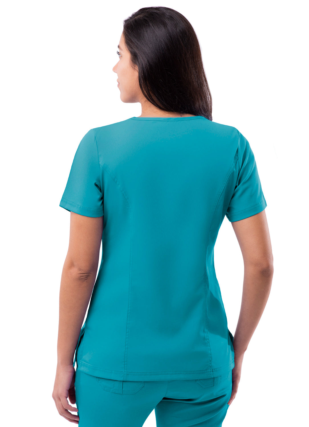 ADAR Pro Womens Elevated V-neck Scrub Top (More Color)