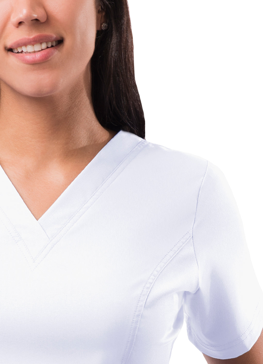 ADAR Pro Womens Elevated V-neck Scrub Top (More Color)