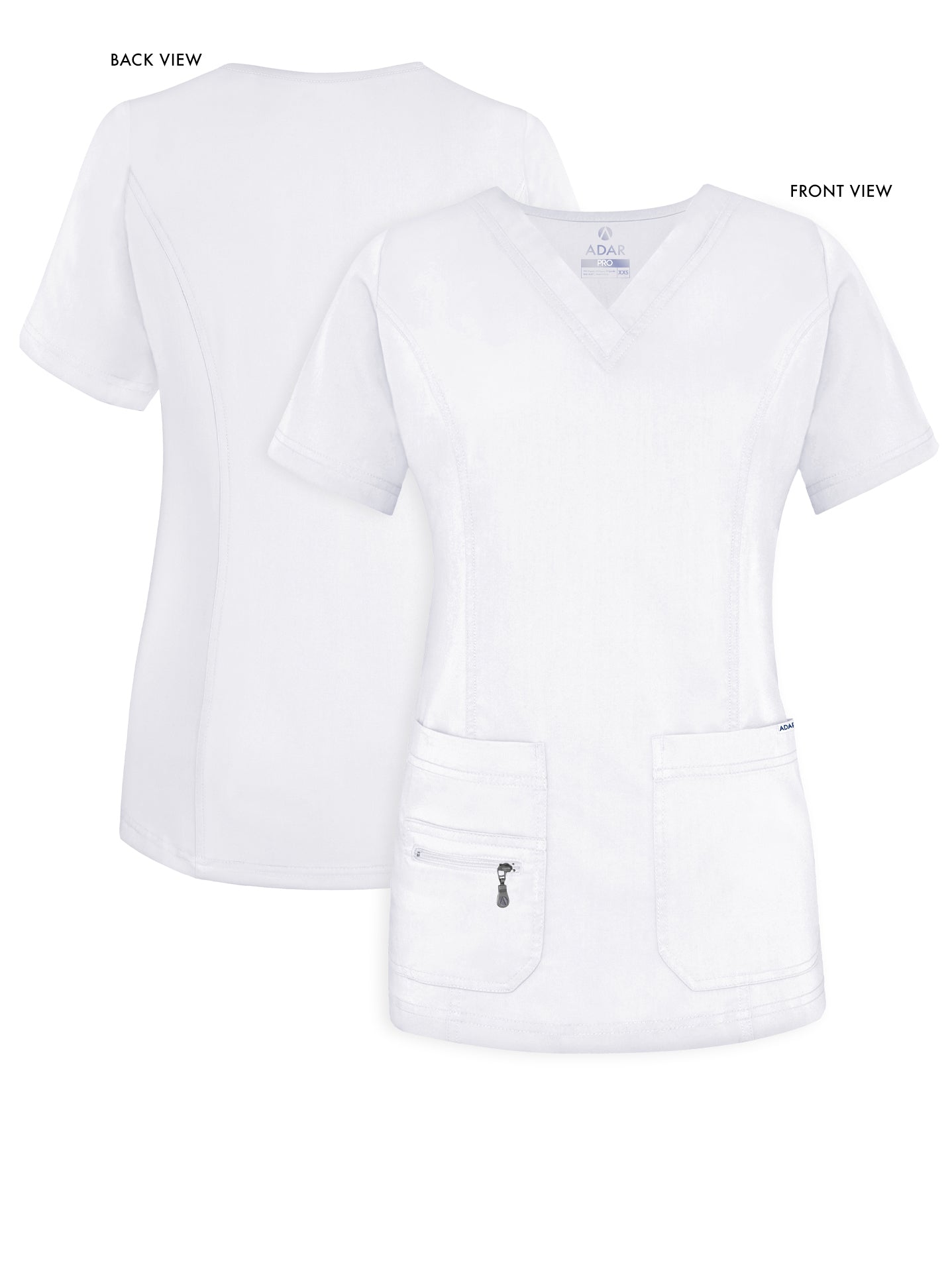 ADAR Pro Womens Elevated V-neck Scrub Top (More Color)