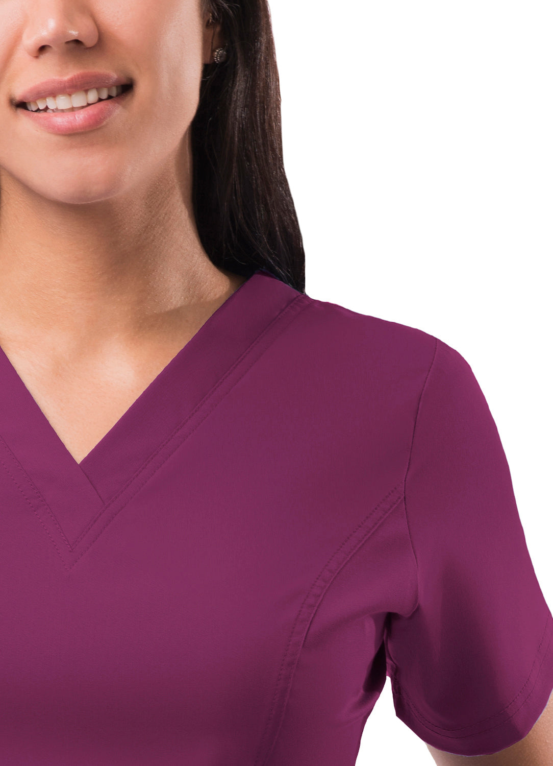 ADAR Pro Womens Elevated V-neck Scrub Top (More Color)
