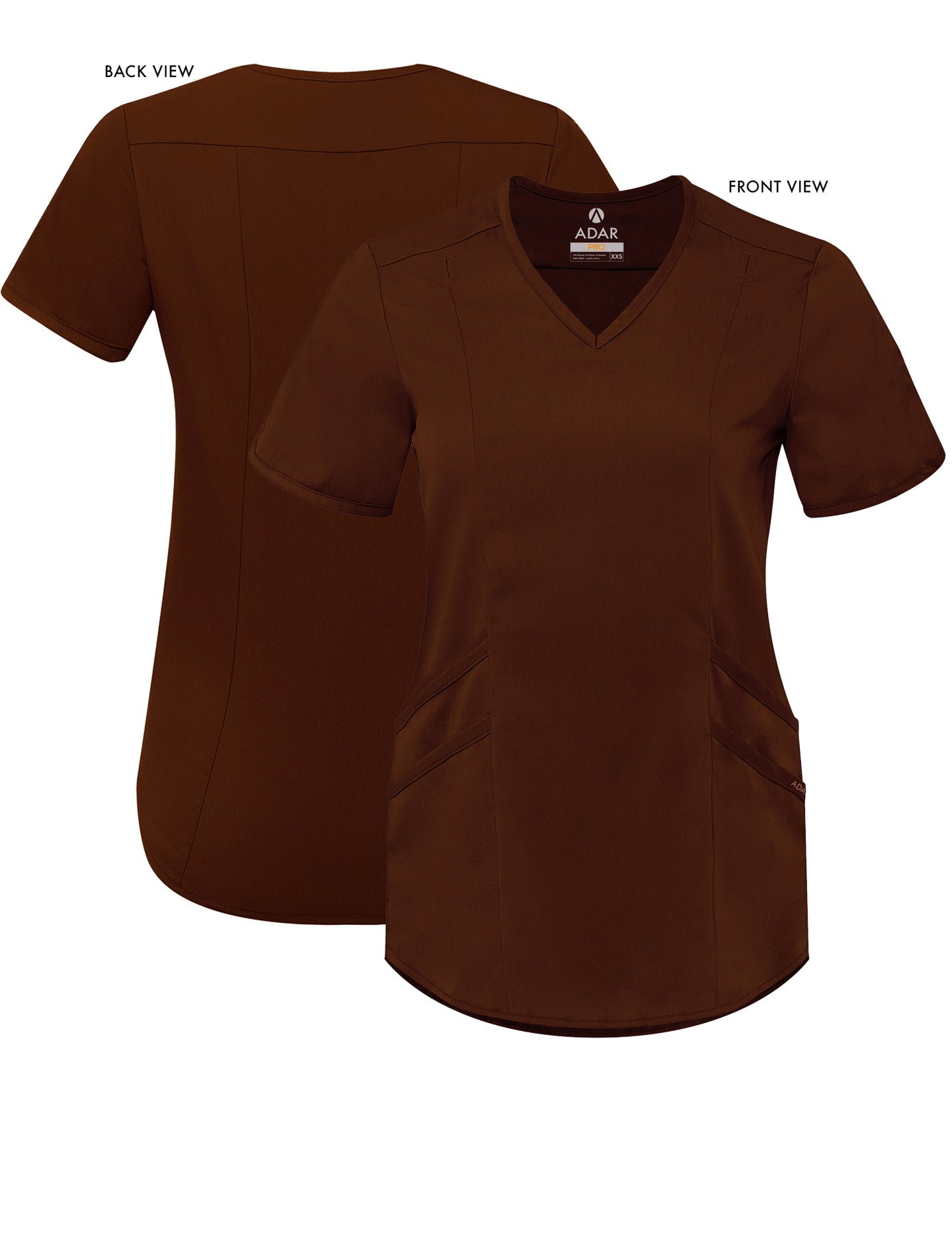 ADAR Pro Women's Modern V-Neck Scrub Top