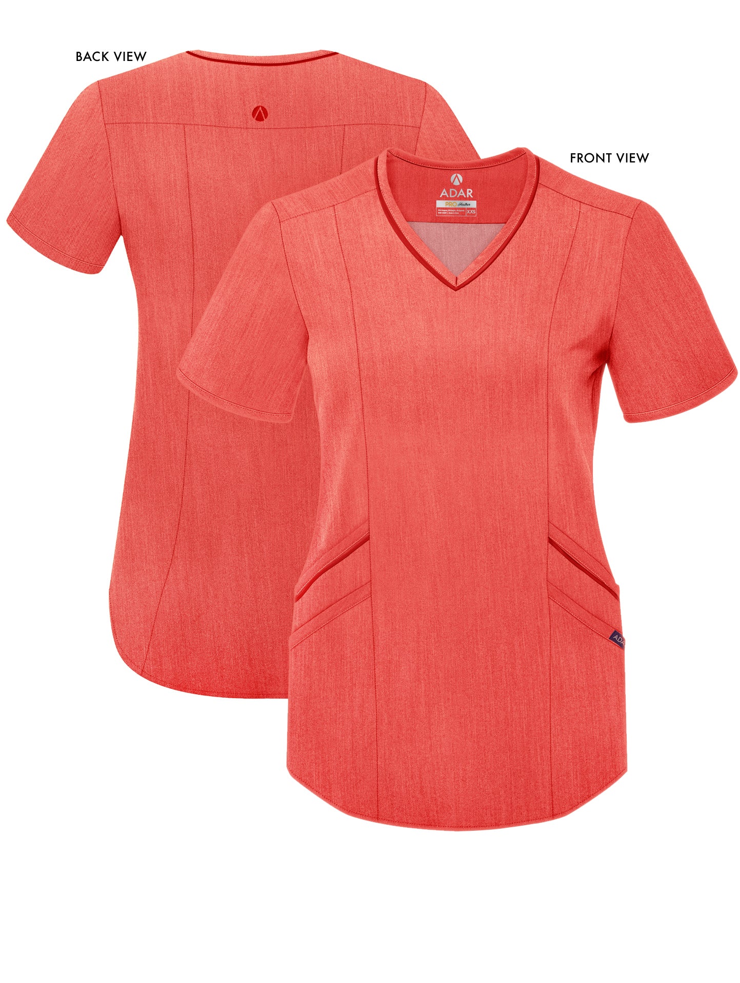 ADAR Pro Women's Modern V-Neck Scrub Top