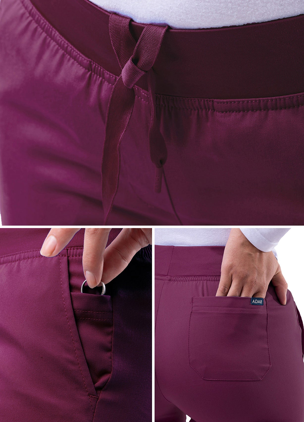 ADAR Pro Women's Skinny Leg Yoga Pant Tall