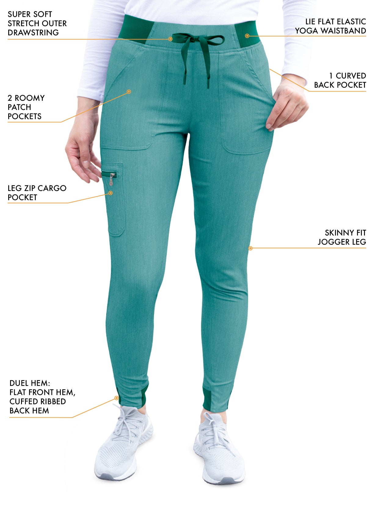 ADAR Pro Women's Ultimate Yoga Jogger Pant (More Color)