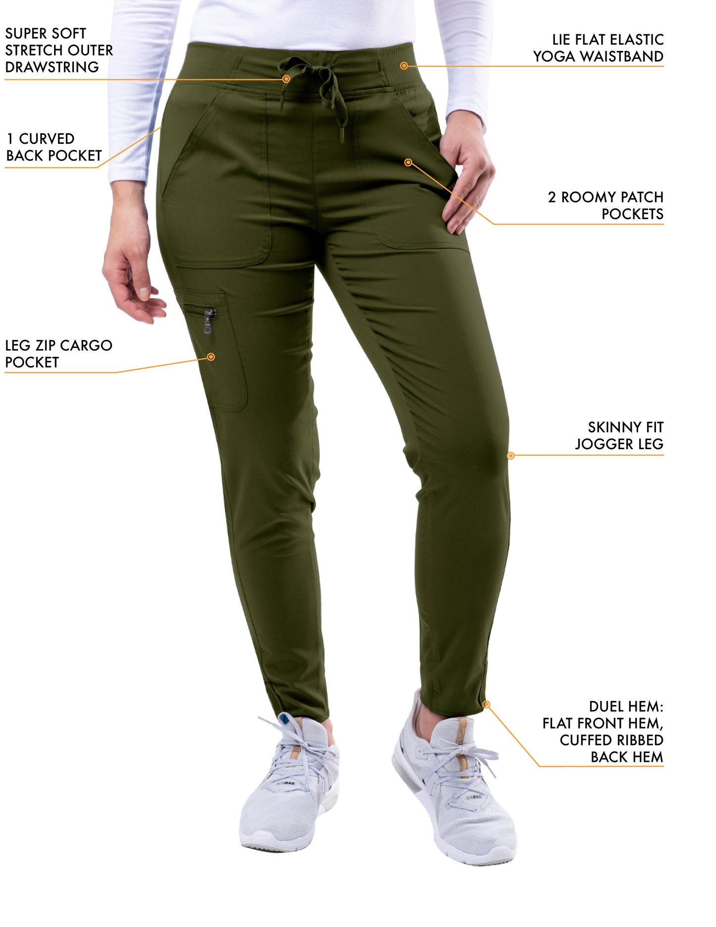 ADAR Pro Women's Ultimate Yoga Jogger Pant (More Color)