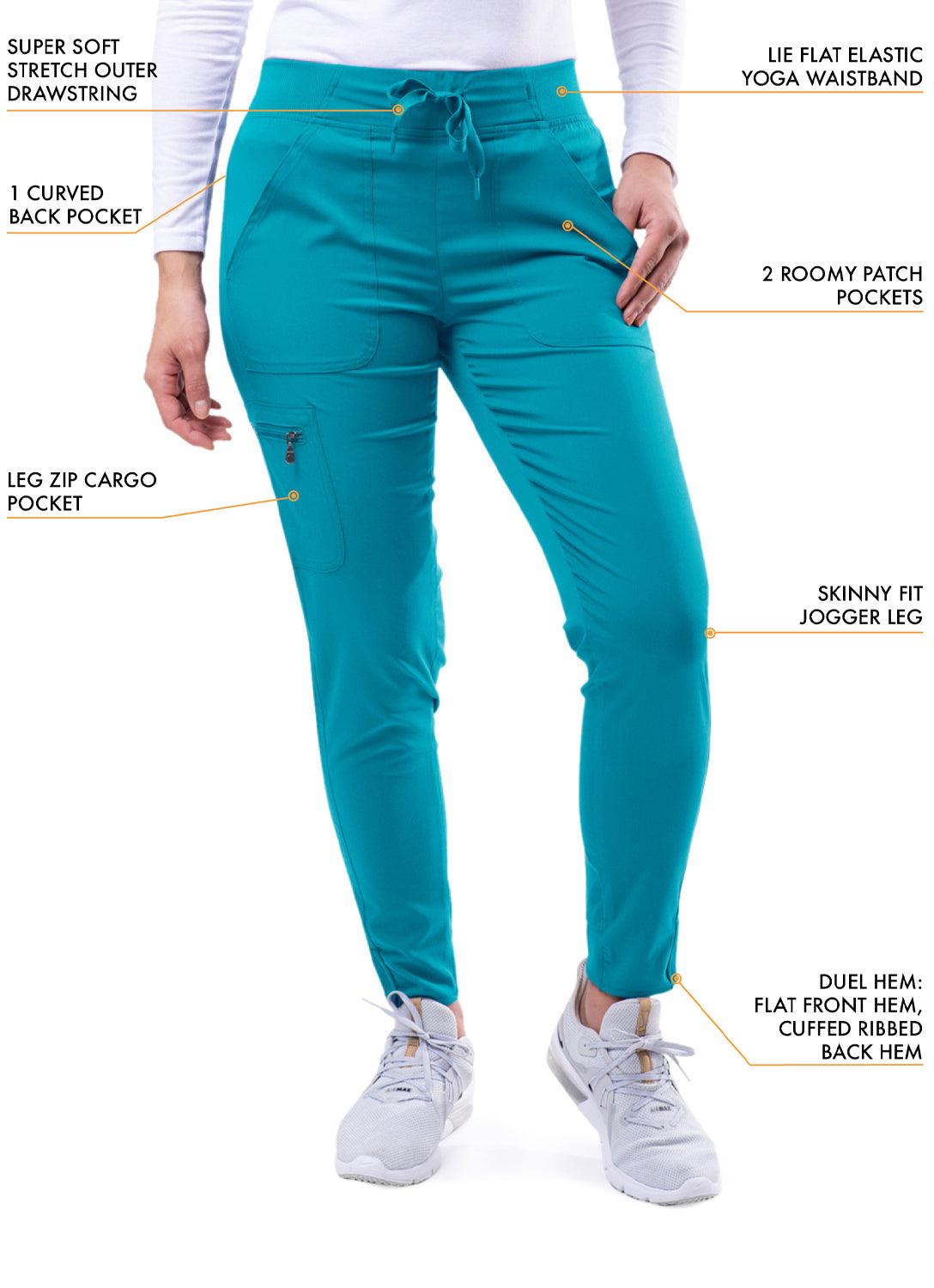 ADAR Pro Women's Ultimate Yoga Jogger Pant Tall (More Color)