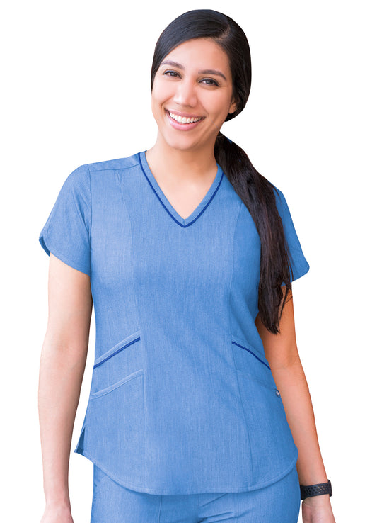 ADAR Pro Women's Modern Athletic Jogger Scrub Set (More Color)