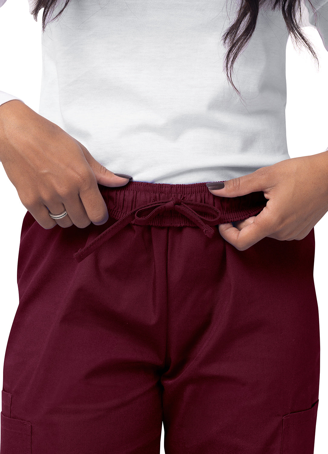Sivvan Comfort Elastic Drawstring Cargo Pants