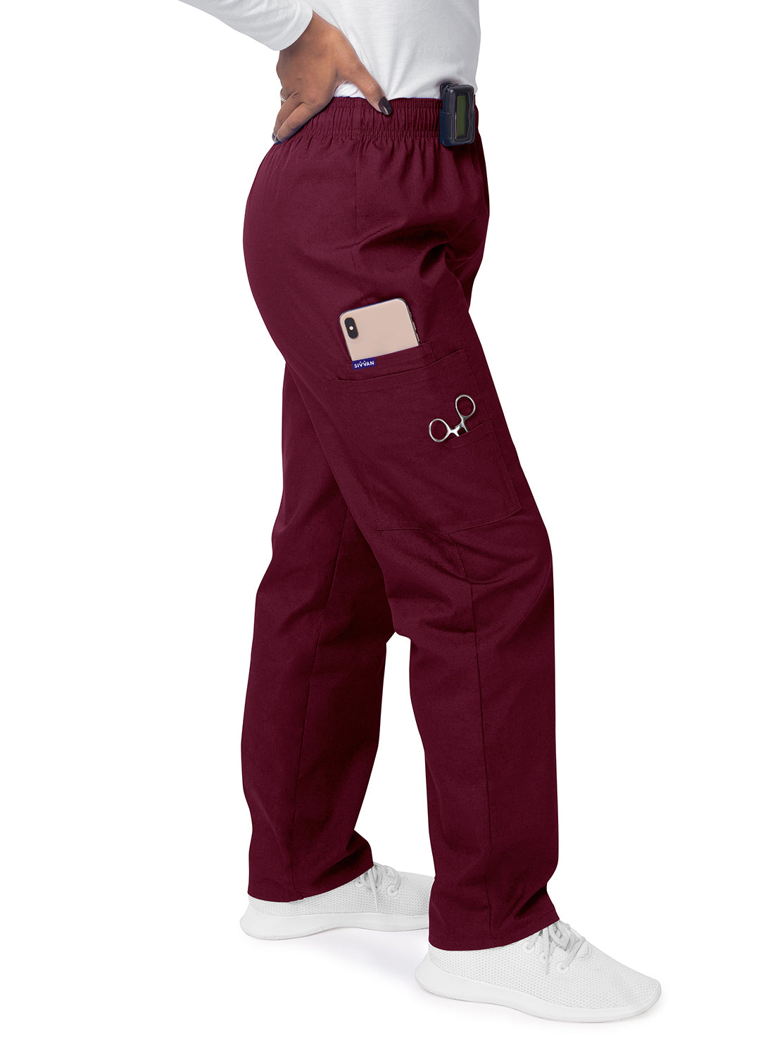 Sivvan Comfort Elastic Drawstring Cargo Pants