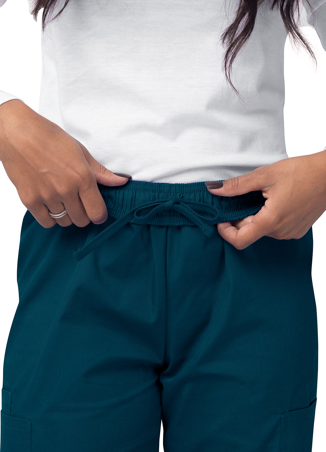 Sivvan Comfort Elastic Drawstring Cargo Pants