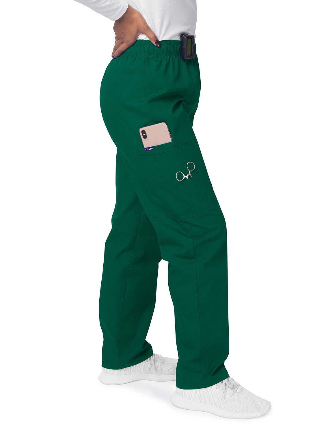 Sivvan Comfort Elastic Drawstring Cargo Pants