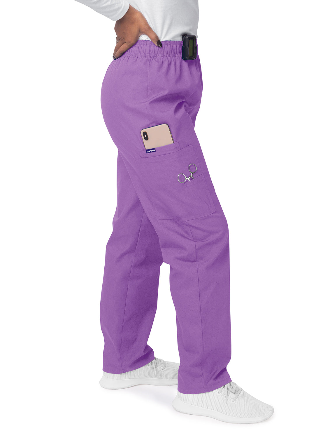 Sivvan Comfort Elastic Drawstring Cargo Pants