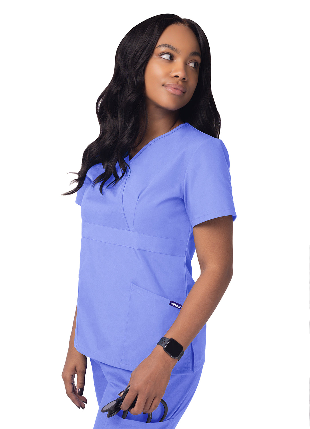 Sivvan Women's Mock Wrap Top