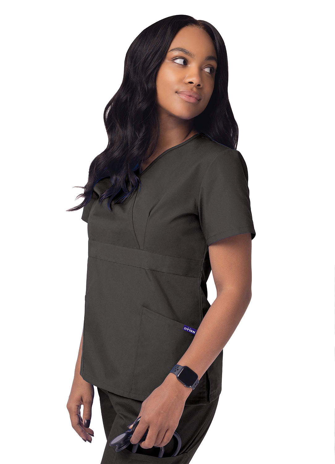 Sivvan Women's Mock Wrap Top
