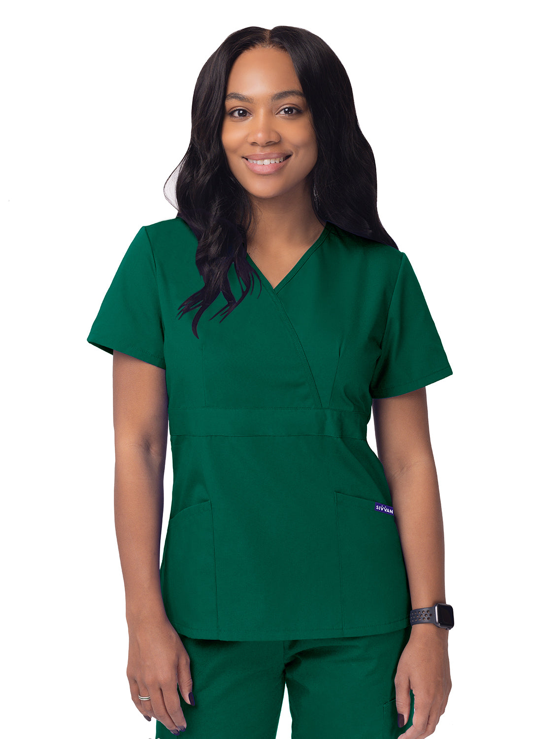 Sivvan Women's Mock Wrap Top