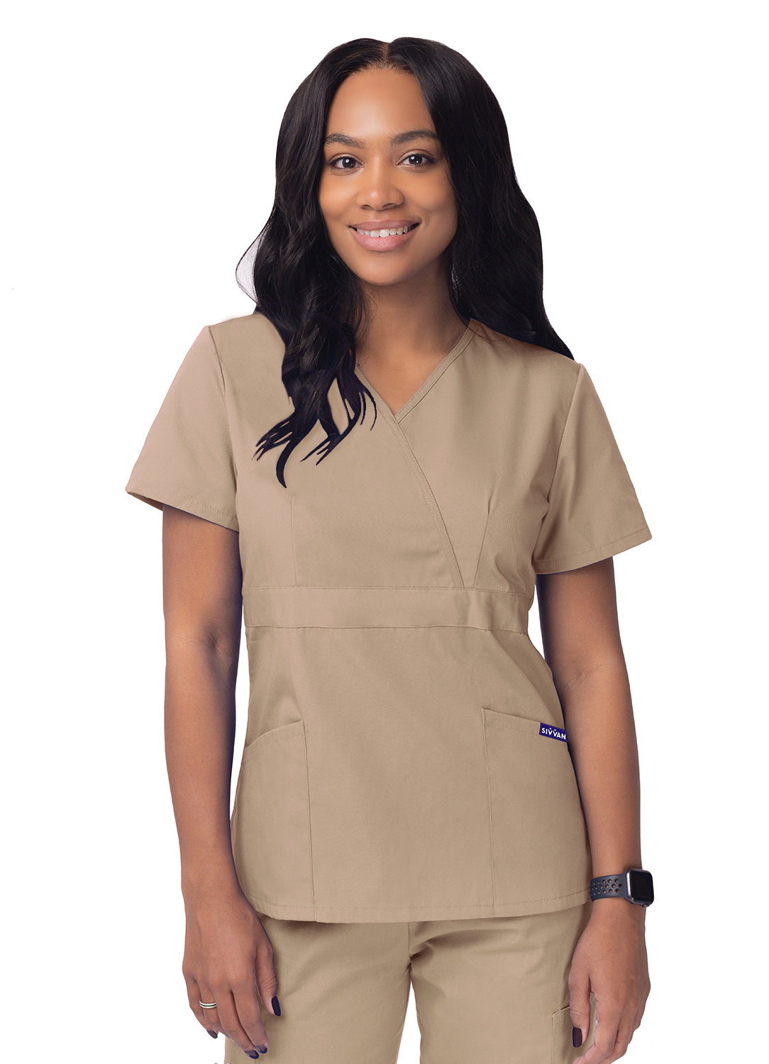 Sivvan Women's Mock Wrap Top