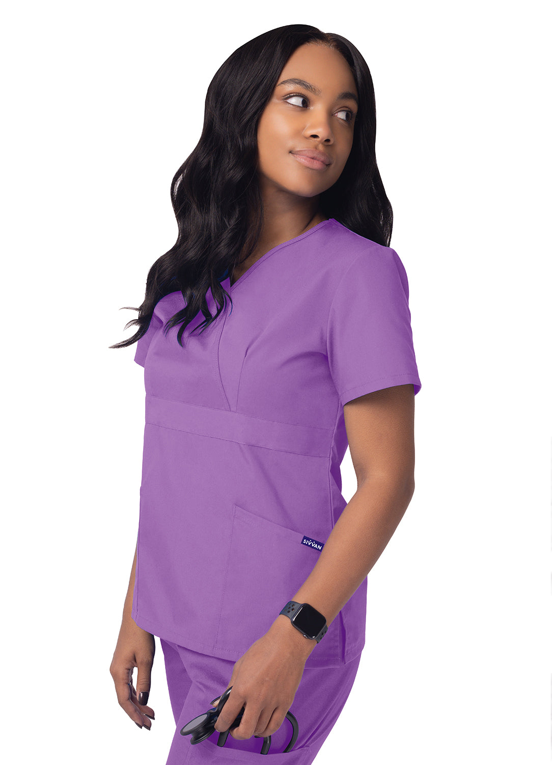 Sivvan Women's Mock Wrap Top