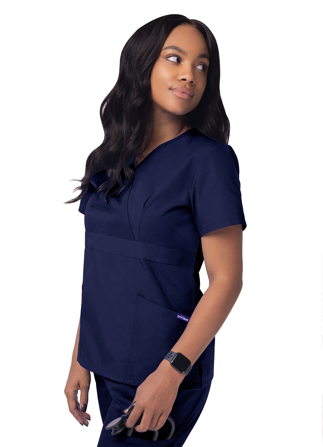 Sivvan Women's Mock Wrap Top