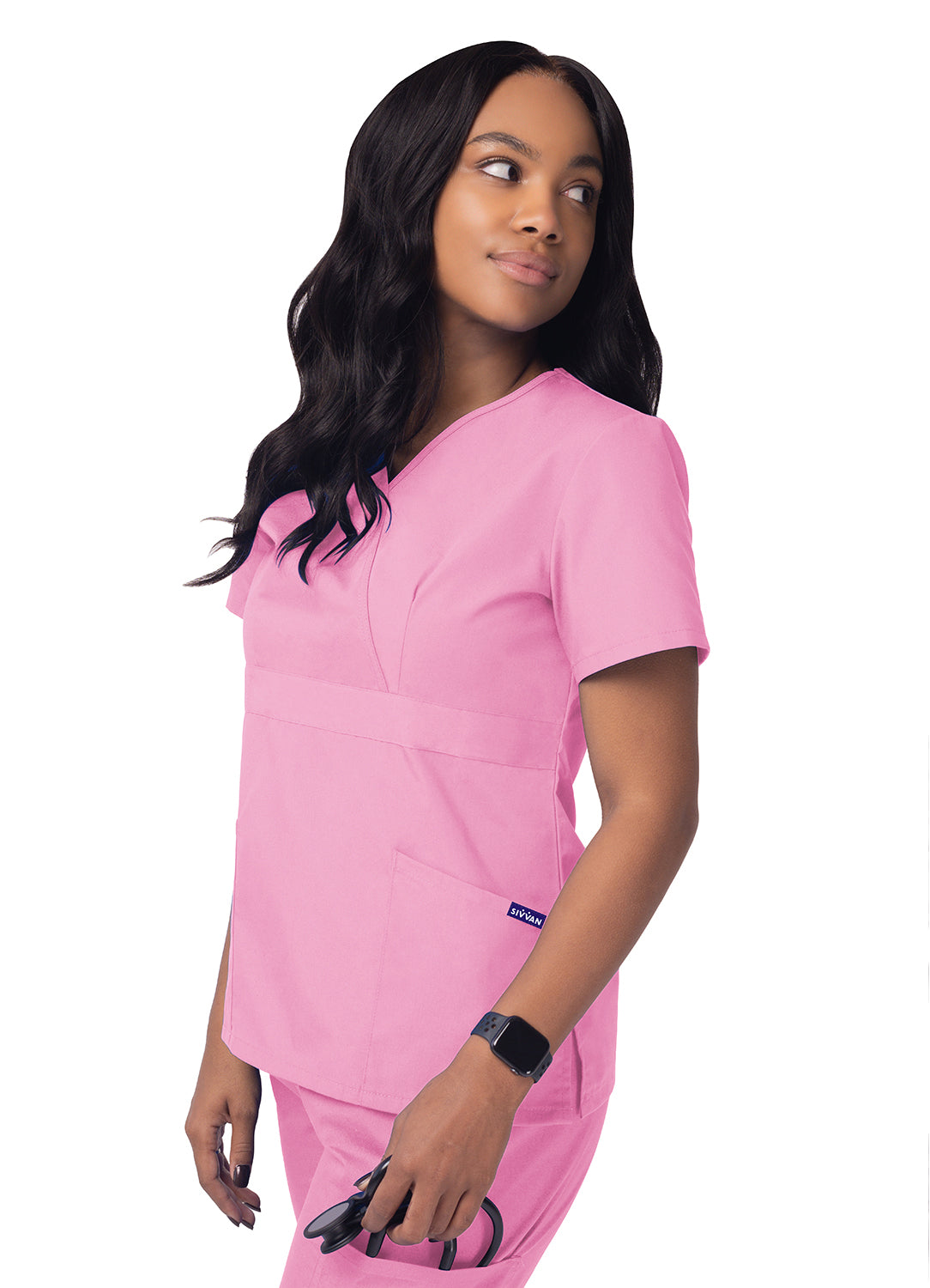 Sivvan Women's Mock Wrap Top (More Color)