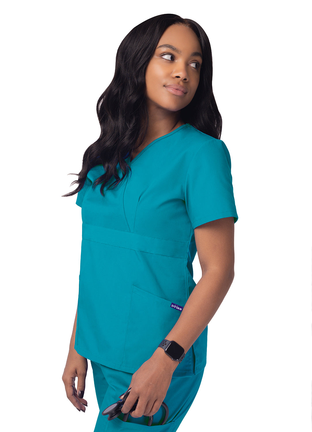 Sivvan Women's Mock Wrap Top (More Color)