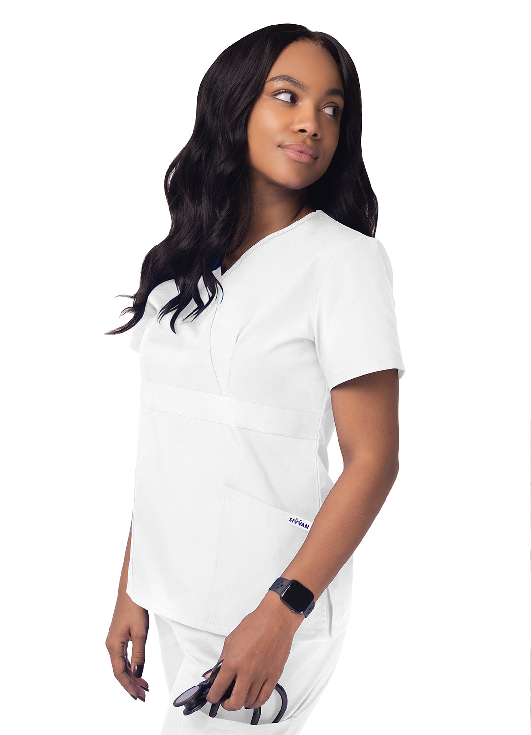 Sivvan Women's Mock Wrap Top (More Color)