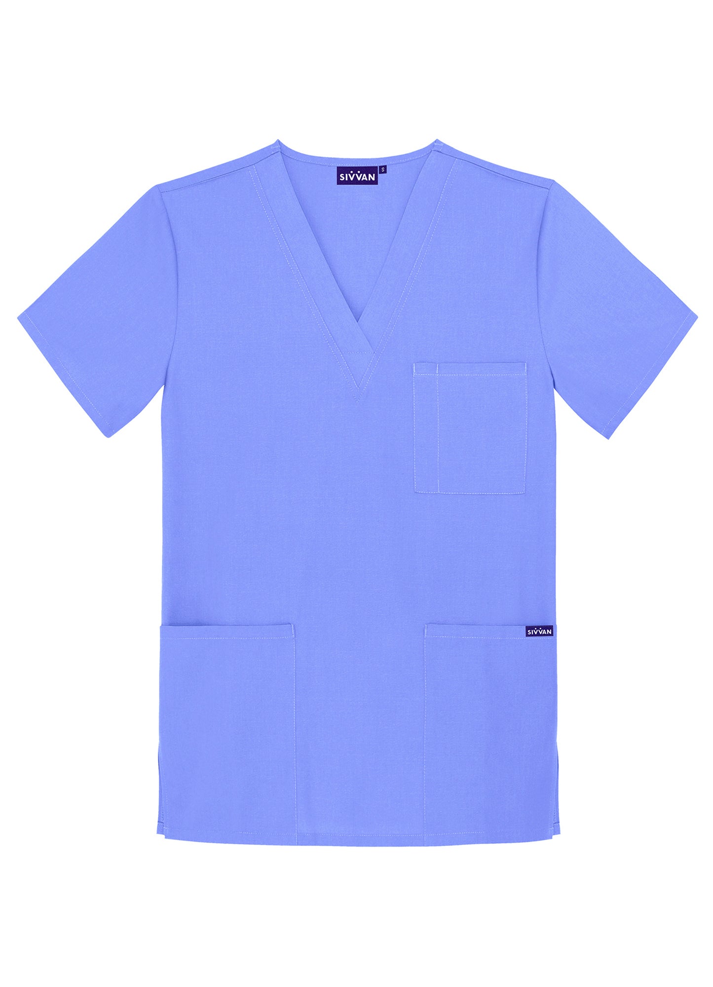 Sivvan Unisex V-Neck 3 Pocket Top