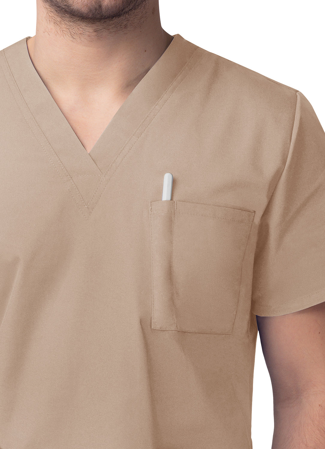 Sivvan Unisex V-Neck 3 Pocket Top