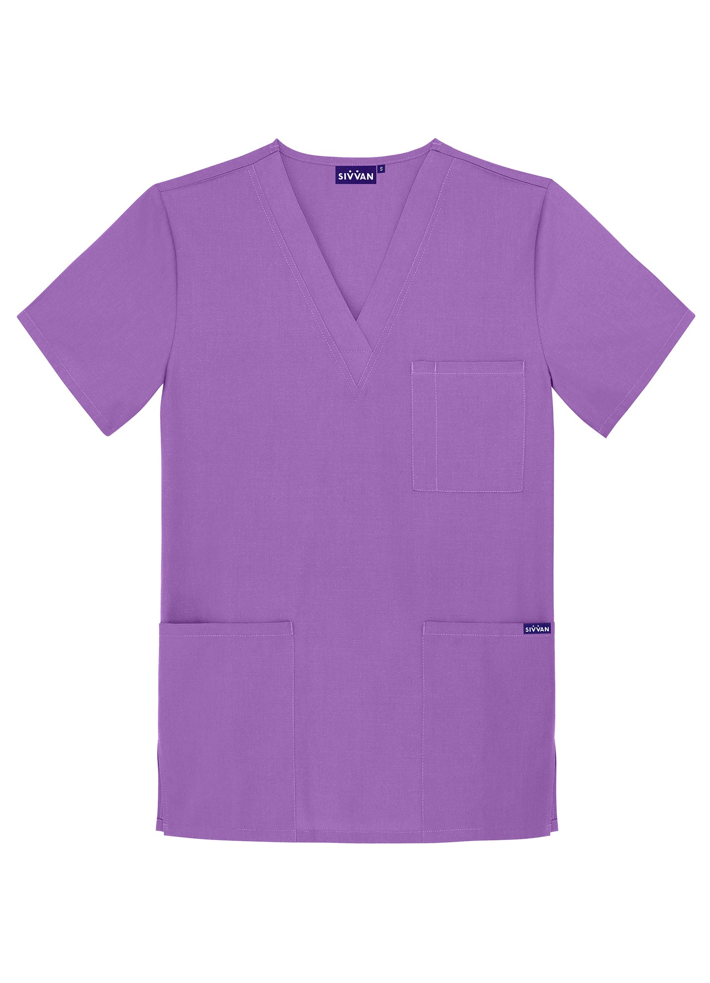 Sivvan Unisex V-Neck 3 Pocket Top