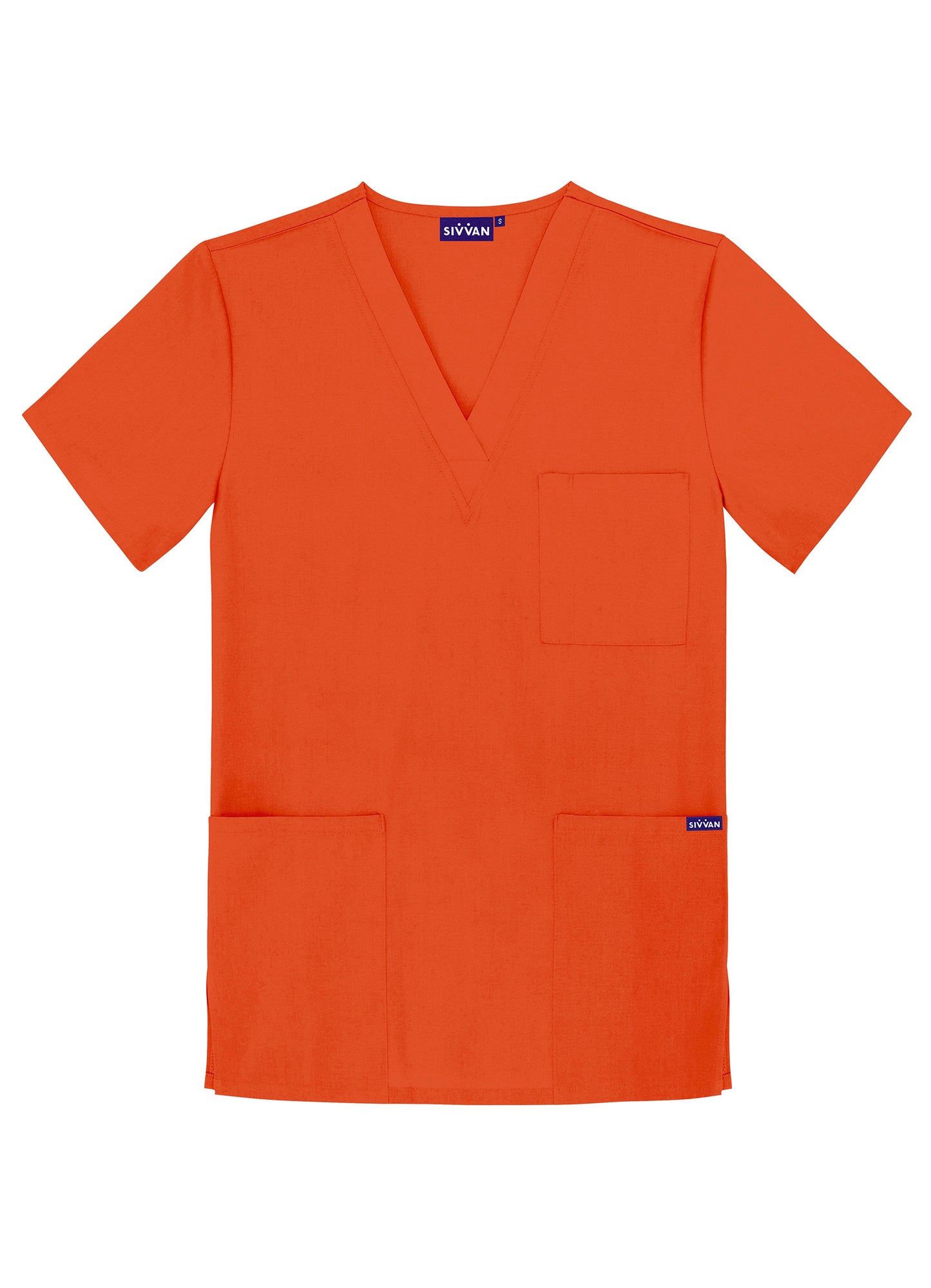 Sivvan Unisex V-Neck 3 Pocket Top