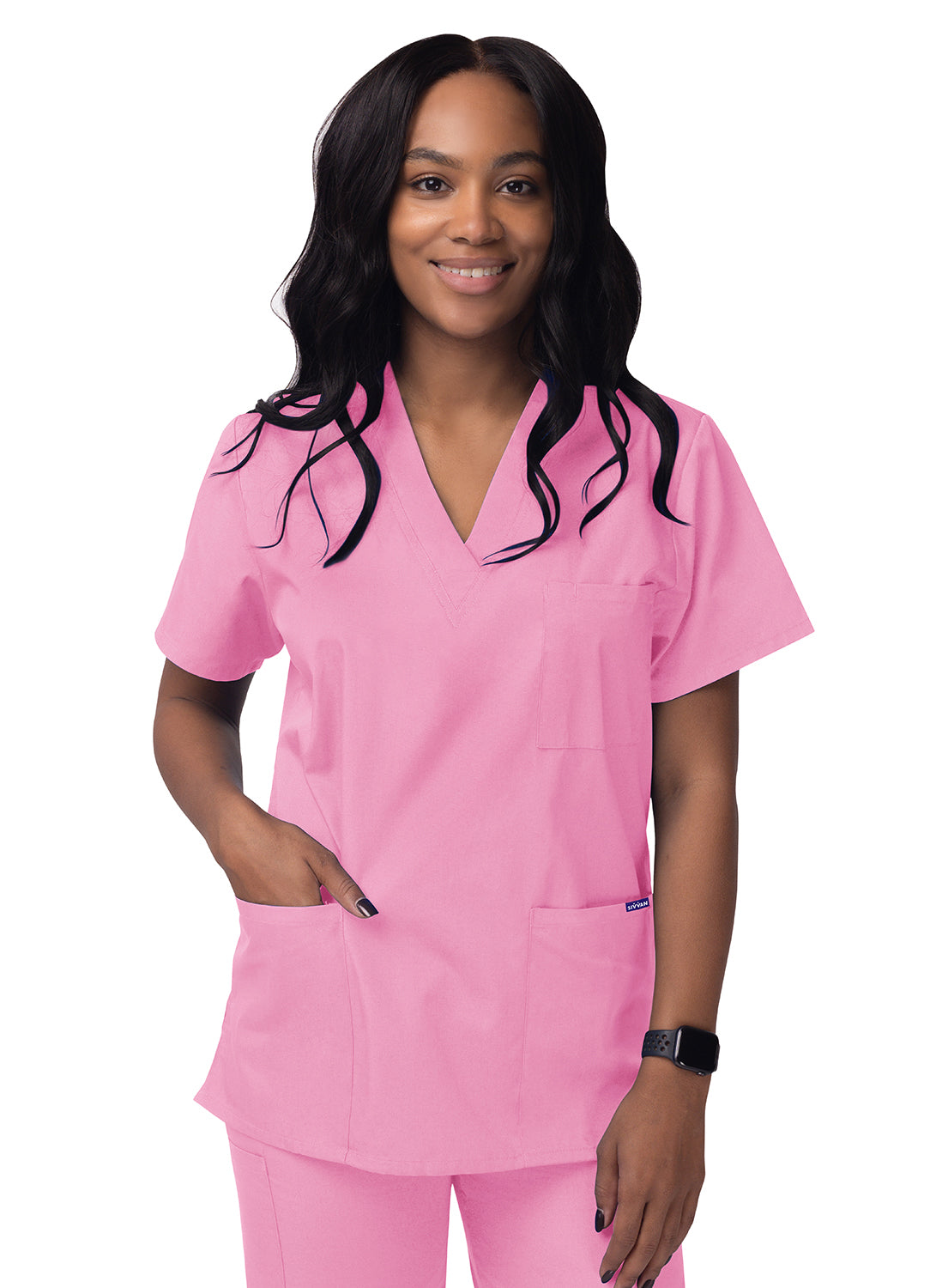 Sivvan Unisex V-Neck 3 Pocket Top (More Color)
