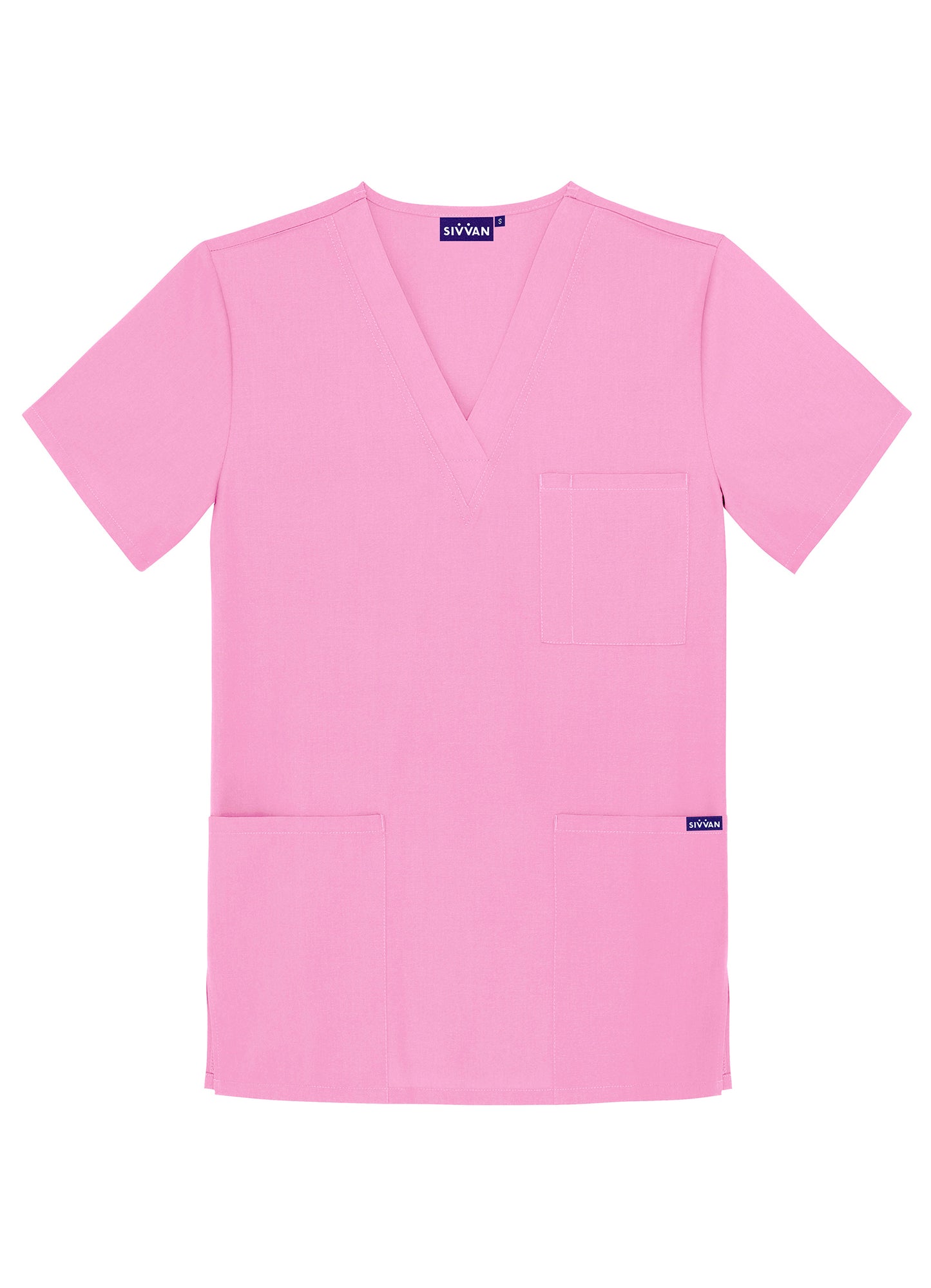 Sivvan Unisex V-Neck 3 Pocket Top (More Color)