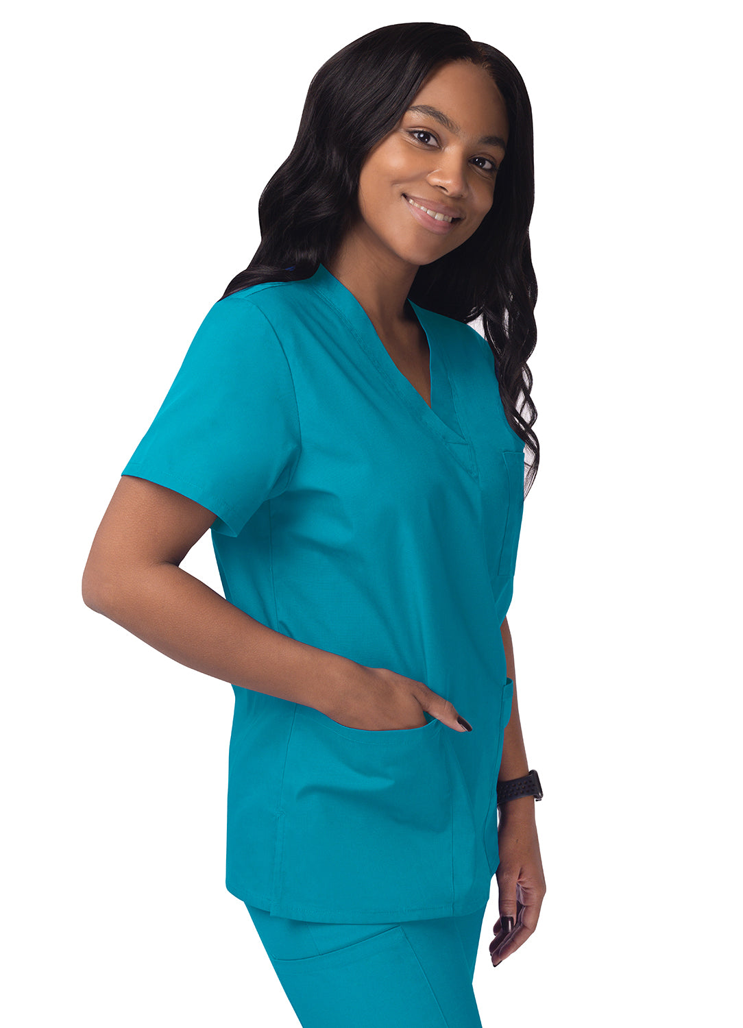 Sivvan Unisex V-Neck 3 Pocket Top (More Color)