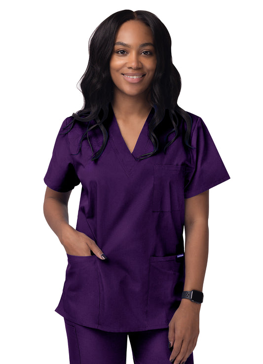 Sivvan Unisex V-Neck/Drawstring Pant Scrub Set (More Color)