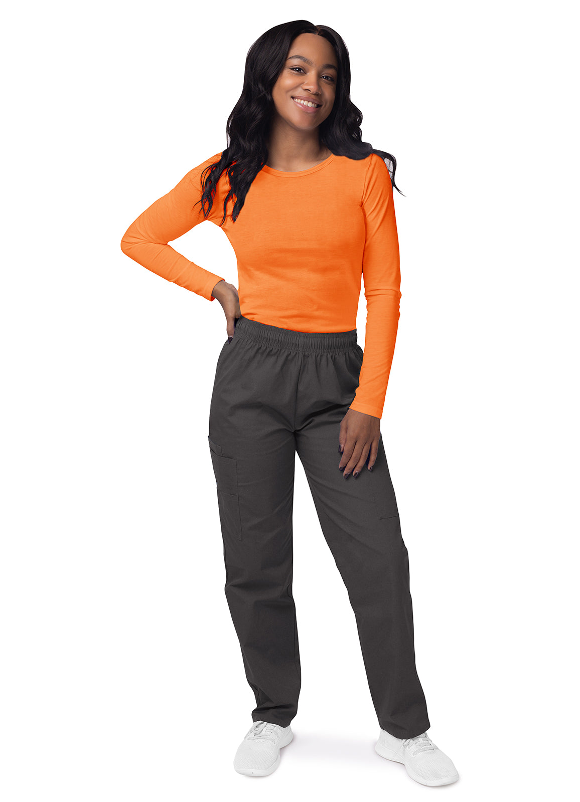 Sivvan Women's Long Sleeve Comfort Underscrub Tee (More Color)