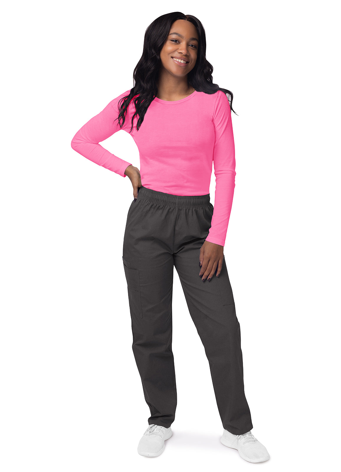 Sivvan Women's Long Sleeve Comfort Underscrub Tee (More Color)