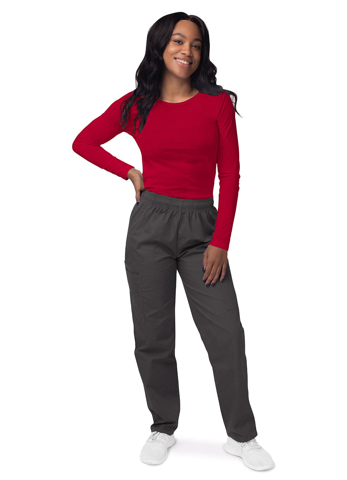 Sivvan Women's Long Sleeve Comfort Underscrub Tee (More Color)