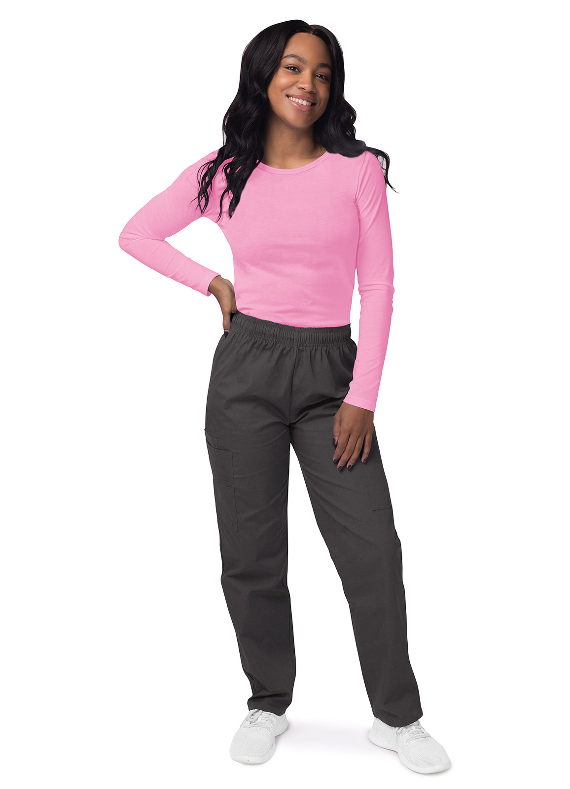 Sivvan Women's Long Sleeve Comfort Underscrub Tee (More Color)