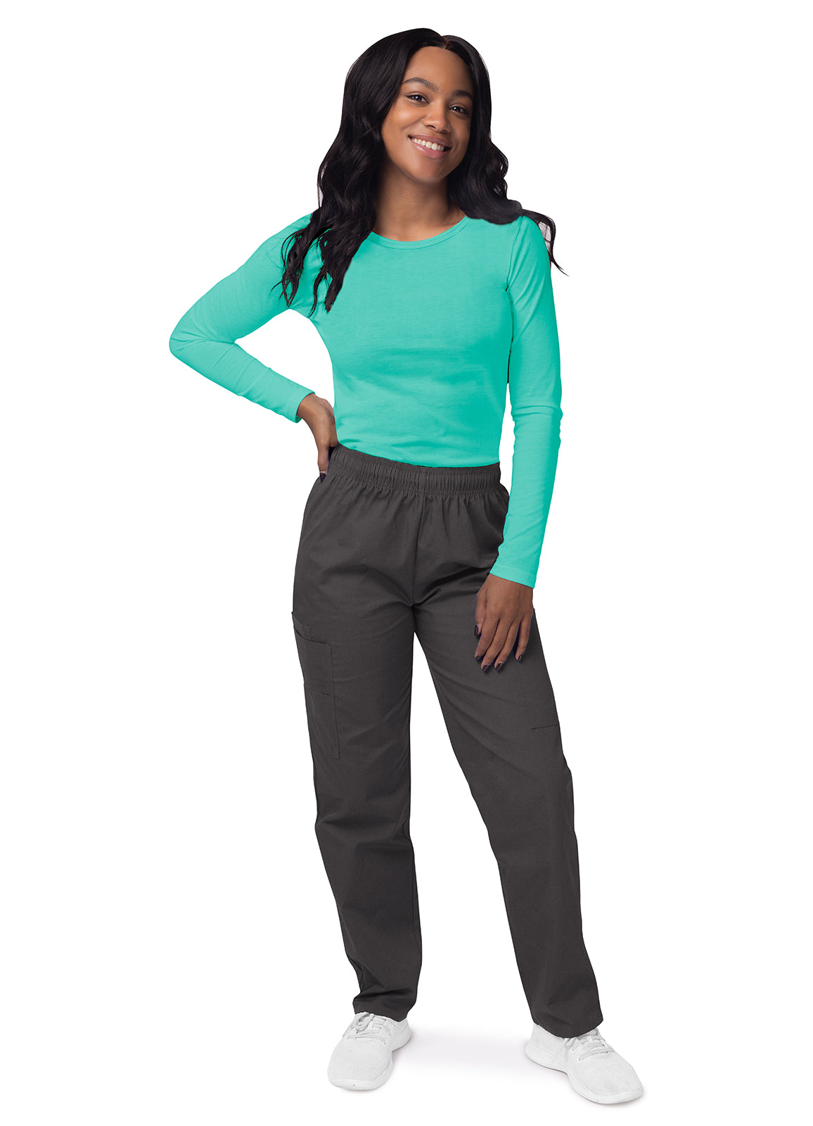 Sivvan Women's Long Sleeve Comfort Underscrub Tee (More Color)